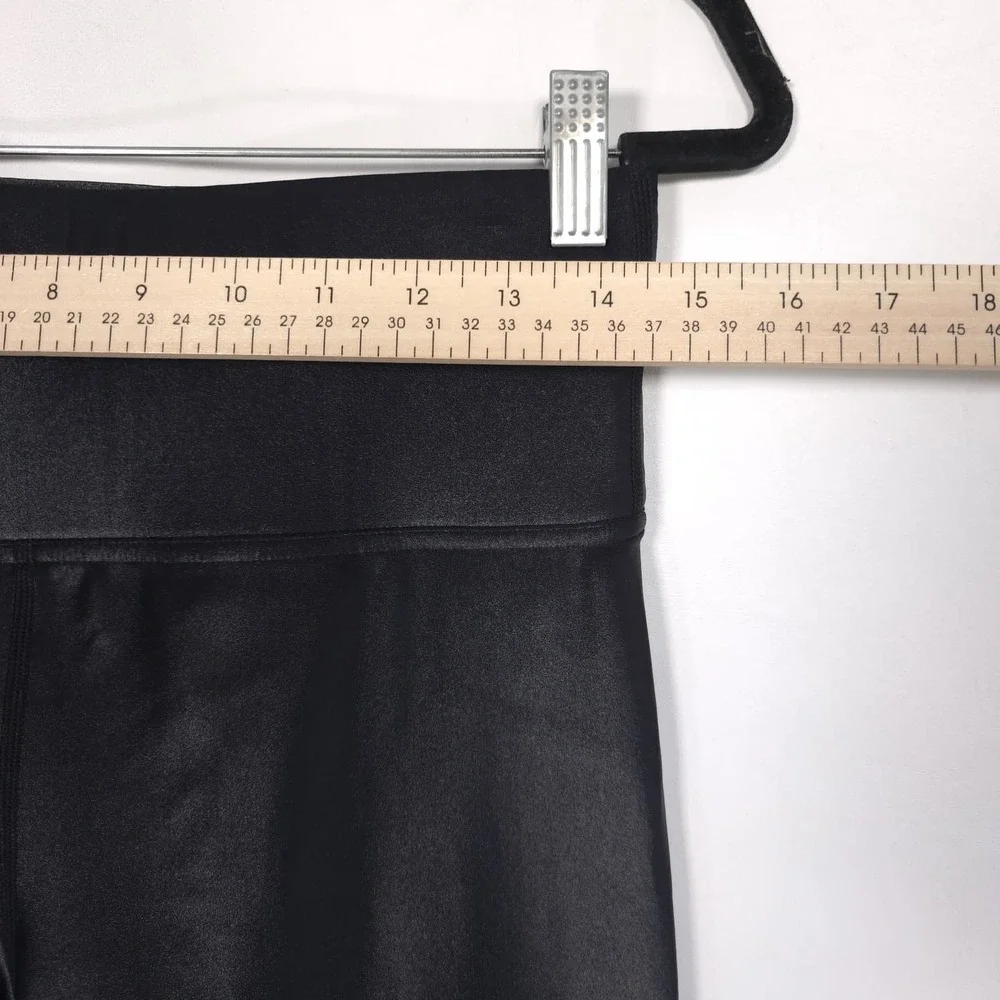 CARBON38 Women's Leggings Black Skinny High Rise XL‎ Stretch USA MADE